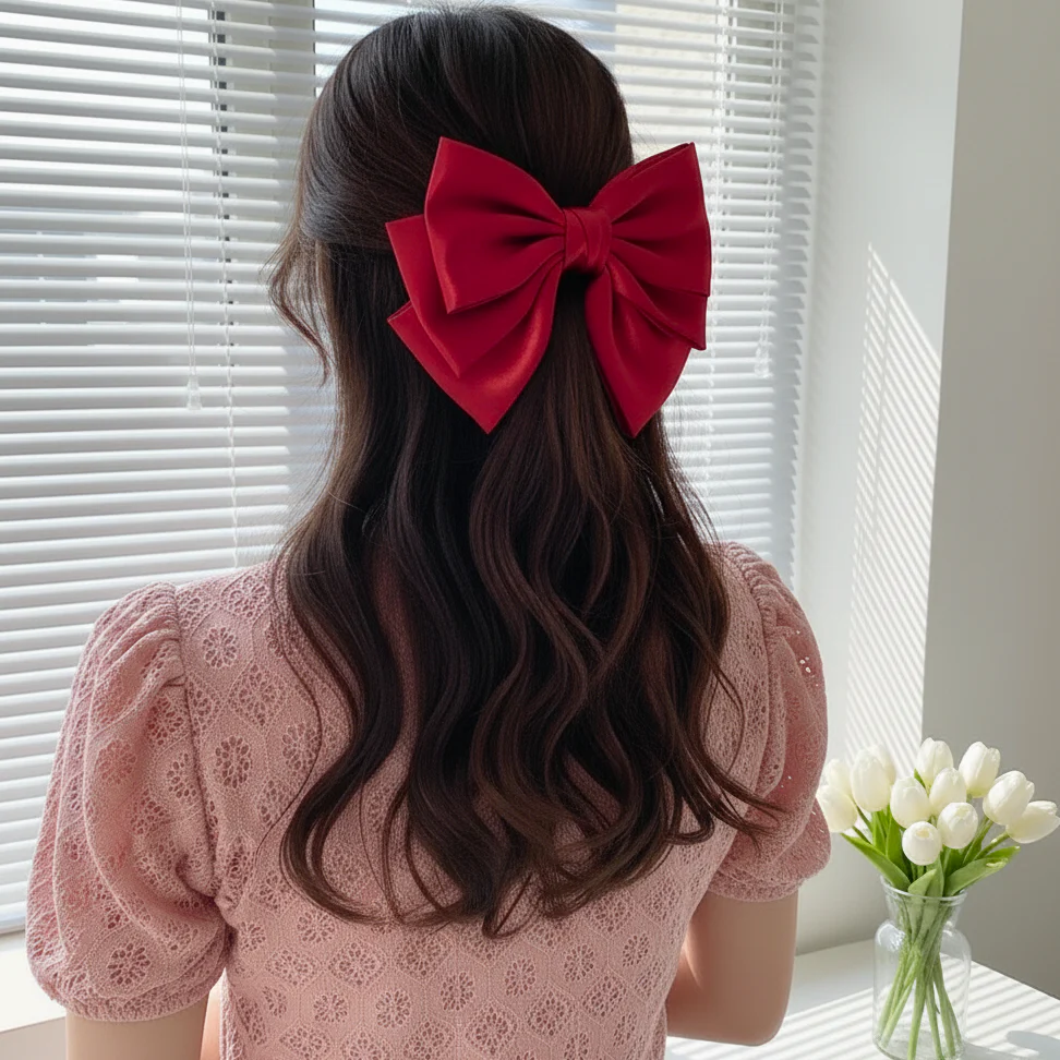 3 Layer Hair Bow (PACK OF 3) - Image 5