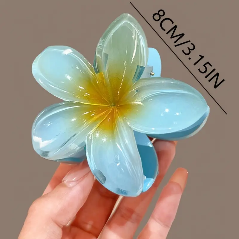 3pcs Large Flower Clip Set - Image 2