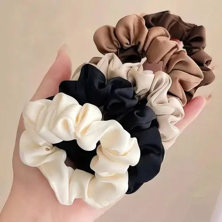 5pcs Nude Scrunchies Bundle - Image 2