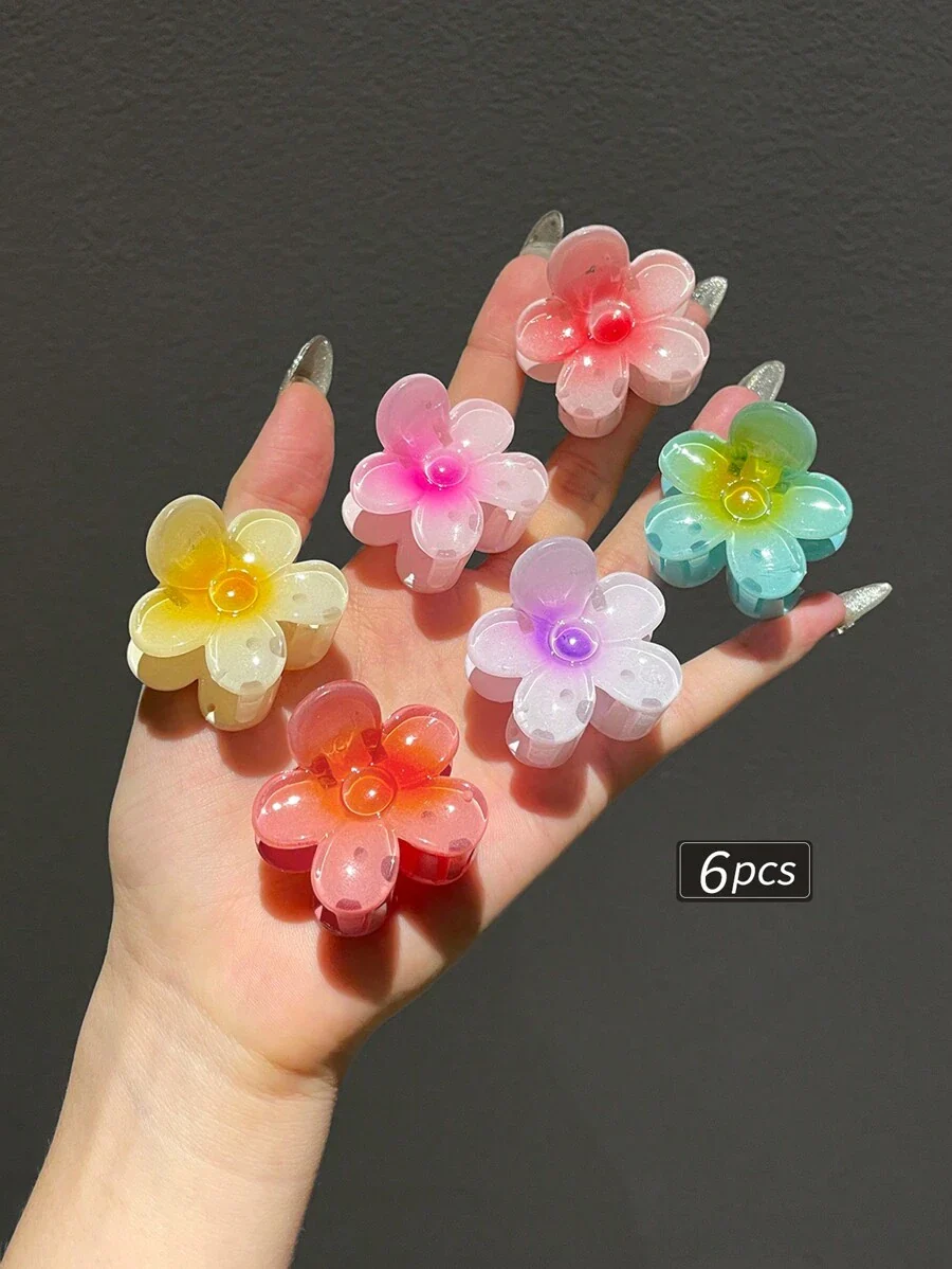 6pcs Dreamy Blossom Mini Clips - Image 3