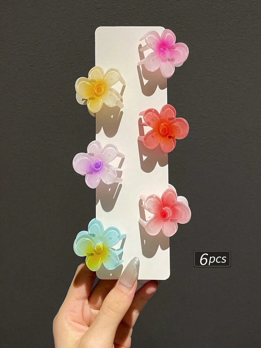 6pcs Dreamy Blossom Mini Clips - Image 4