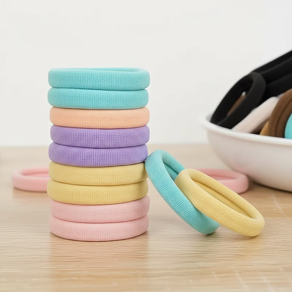 6pcs High Quality Hair Ties - Image 2