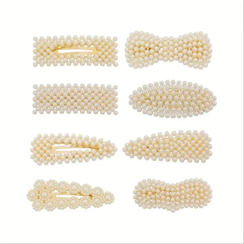 6pcs Pearl Bliss Hairpins Set - Image 3