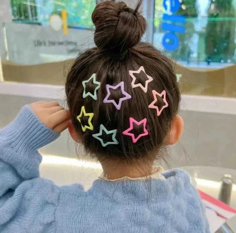 6pcs Star Hair Pins - Image 2