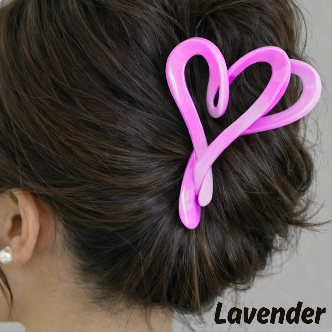 Sweet Heart Claw Clip - Image 2