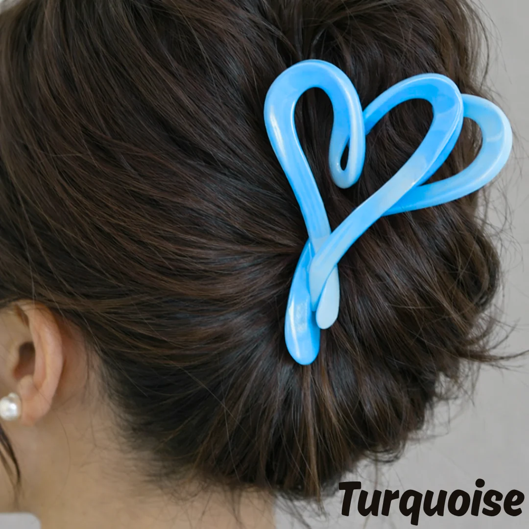 Sweet Heart Claw Clip - Image 3