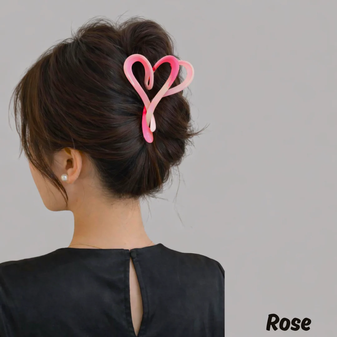Sweet Heart Claw Clip - Image 4