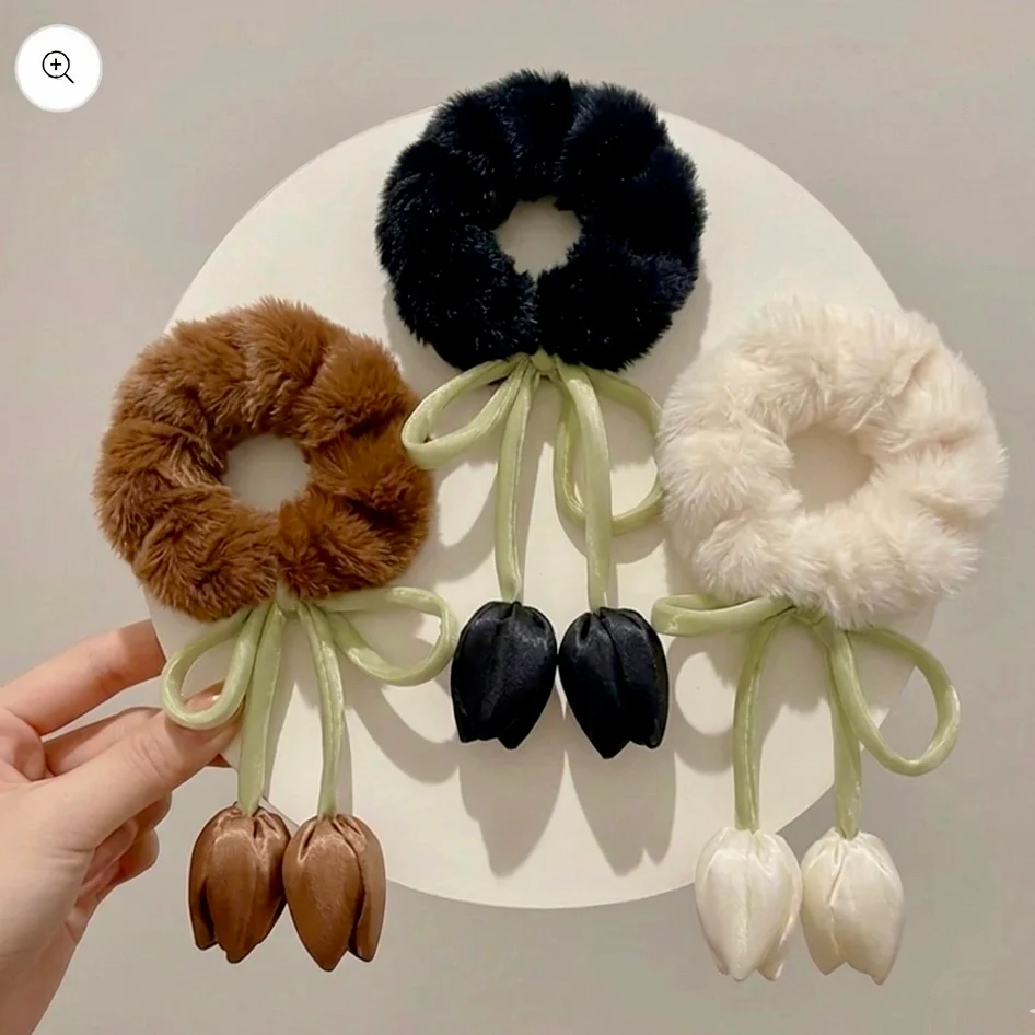 Delicate Tulip Scrunchie - Image 8