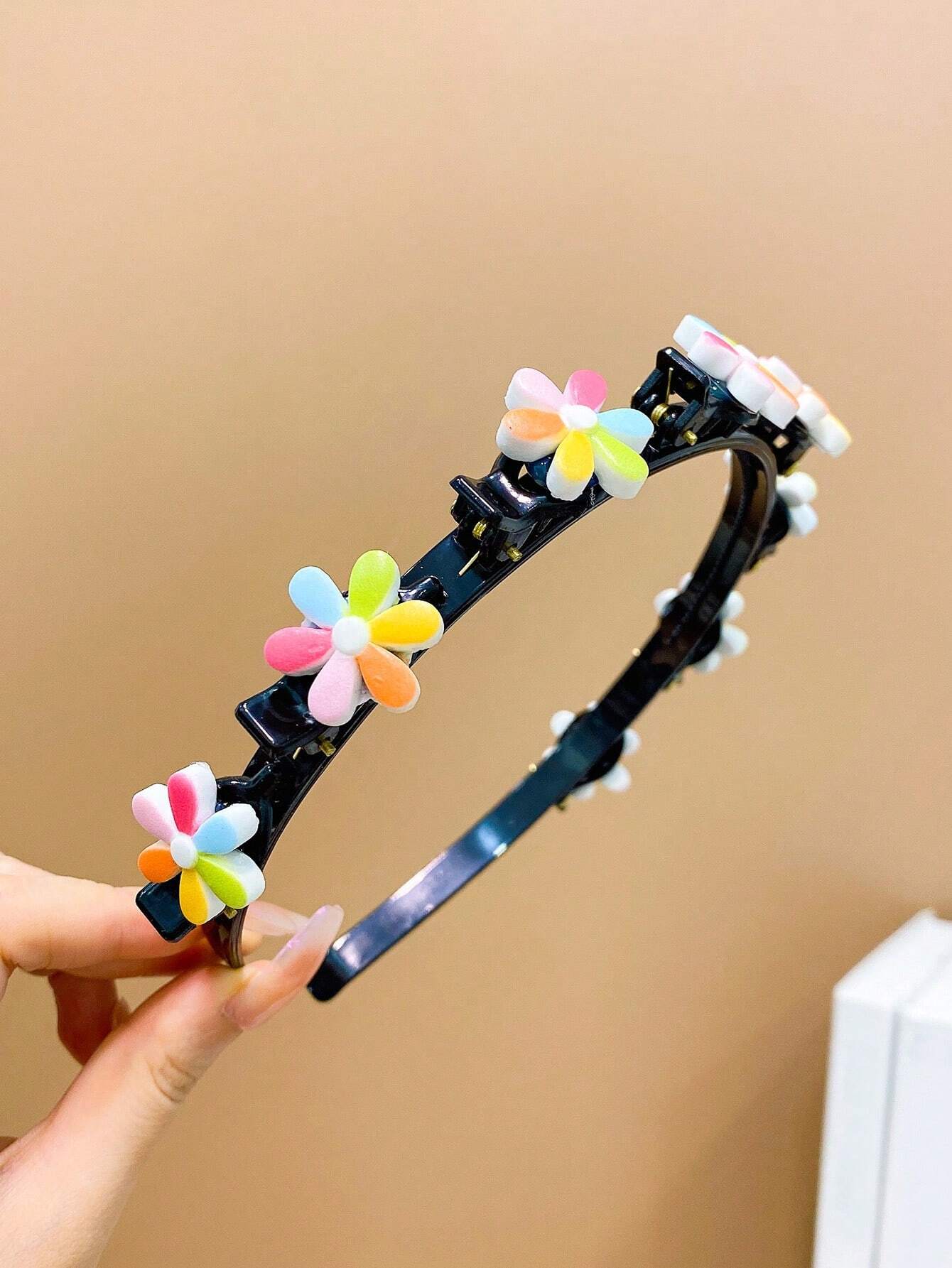 Floral Braided Hairbands - Image 3