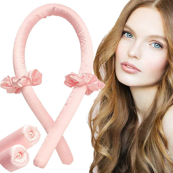 Silk Heatless Hair Curling Rod With 2 Free Scrunchies - Image 5