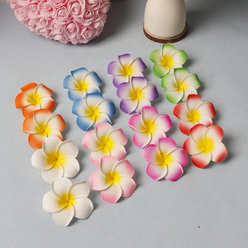 Plumeria Flower Hair Pin (PAIR) - Image 3