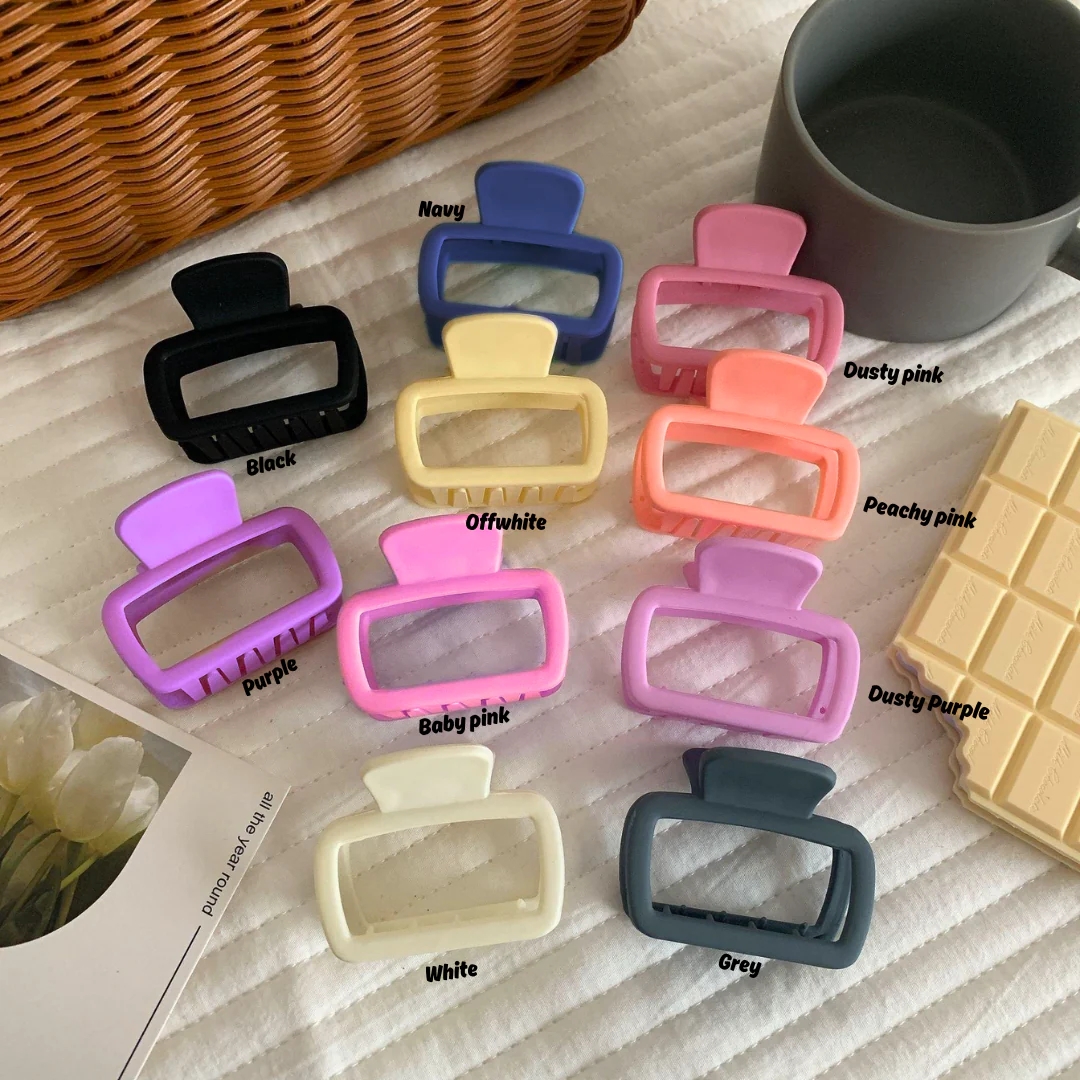 Small Geometrical Claw Clips - Image 2