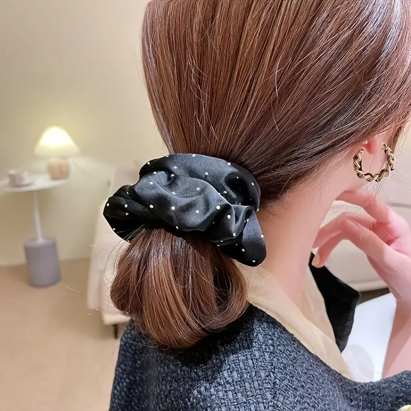 Rhinestones Scrunchie - Image 2